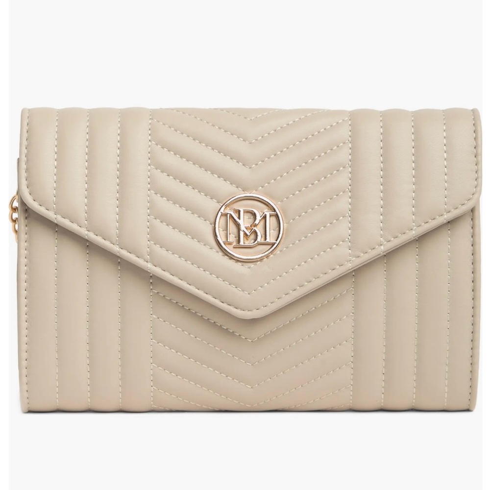 Badgley Mischa Chevron Quilted Crossbody Bag